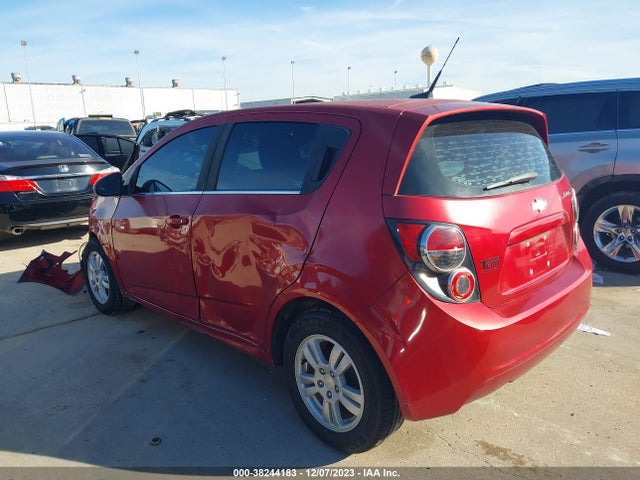 Chevrolet Sonic Lt Auto 2014 1G1JC6SH2E4205703 Image 3