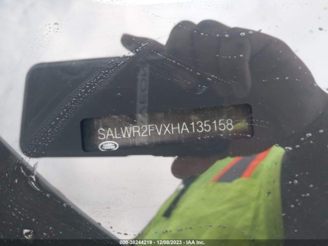SALWR2FVXHA135158 Land Rover Range Rover Sport 3.0l V6 Supercharged Hse