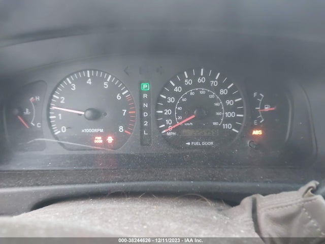 2000 TOYOTA SIENNA LE/XLE VIN: 4T3ZF13C5YU299168