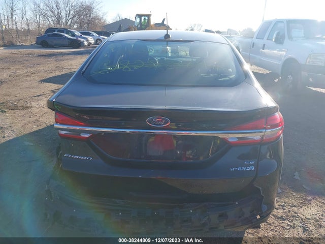 3FA6P0LU6JR221372 Ford Fusion Hybrid Se