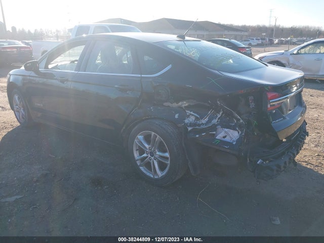 3FA6P0LU6JR221372 Ford Fusion Hybrid Se