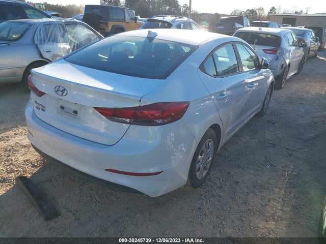 2017 HYUNDAI ELANTRA SE VIN: 5NPD74LFXHH142648