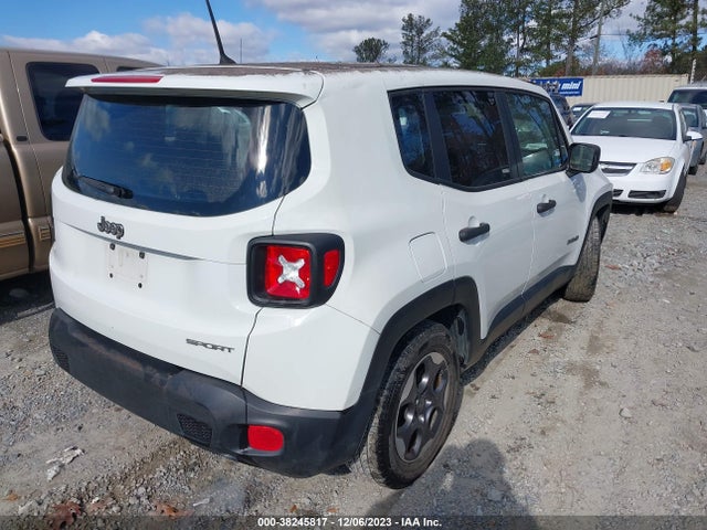 2015 JEEP RENEGADE SPORT VIN: ZACCJAAT5FPB22638
