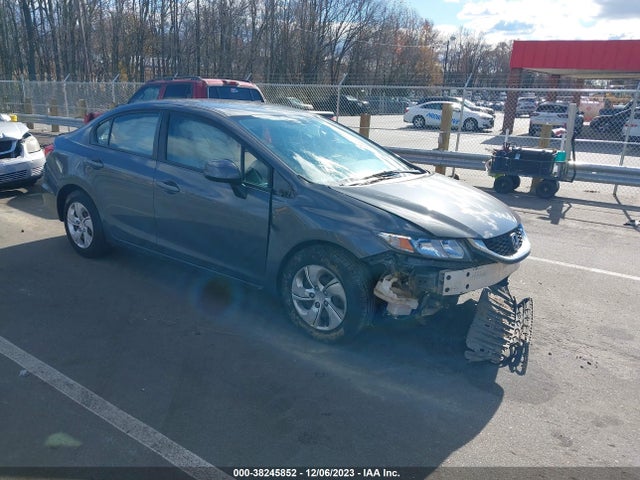 2013 HONDA CIVIC LX VIN: 2HGFB2F54DH549870