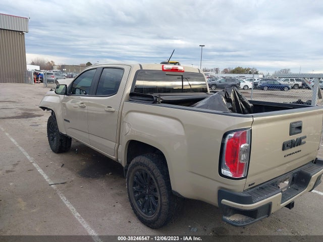 2021 GMC CANYON 2WD SHORT BOX ELEVATION VIN: 1GTG5CEN5M1281184