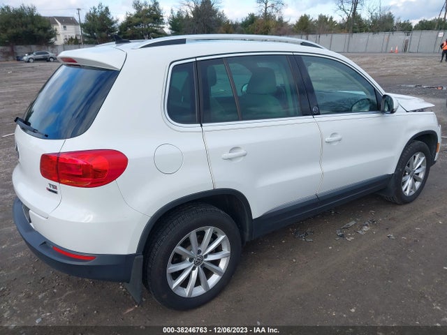 2017 VOLKSWAGEN TIGUAN 2.0T WOLFSBURG EDITION VIN: WVGSV7AX6HK008596