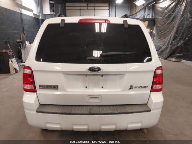 2011 FORD ESCAPE HYBRID VIN: 1FMCU5K31BKB86236