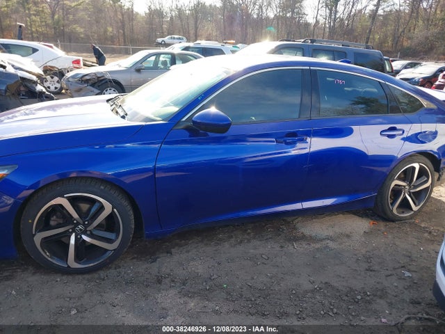 2018 HONDA ACCORD SPORT VIN: 1HGCV1F36JA040151