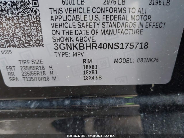 Chevrolet Blazer Awd 2lt 2022 3GNKBHR40NS175718 Image 9