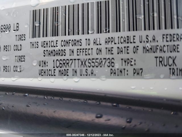 1C6RR7TTXKS550736 RAM 1500 Classic
