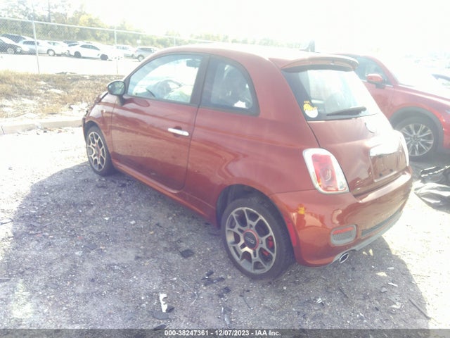 2012 FIAT 500 3C3CFFBR3CT339910 Photo 2