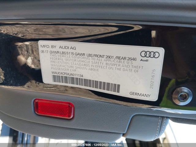 WAUC4CF5XJA011134 Audi S5 3.0t Premium Plus