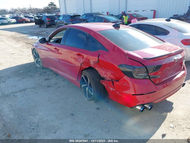 2021 HONDA ACCORD SPORT VIN: 1HGCV1F37MA074961