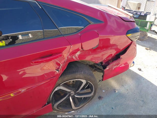 2021 HONDA ACCORD SPORT VIN: 1HGCV1F37MA074961