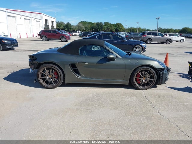 2022 PORSCHE BOXSTER GTS 4.0/25 YEARS VIN: WP0CD2A86NS228789