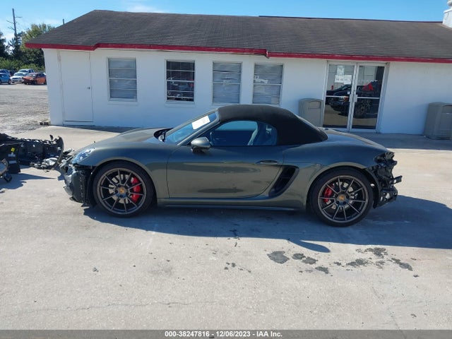 2022 PORSCHE BOXSTER GTS 4.0/25 YEARS VIN: WP0CD2A86NS228789