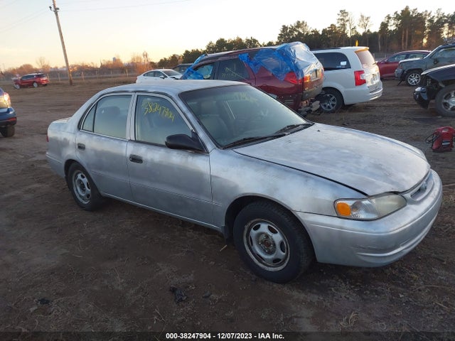 2000 TOYOTA COROLLA VE VIN: 2T1BR12EXYC288558