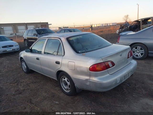 2000 TOYOTA COROLLA VE VIN: 2T1BR12EXYC288558