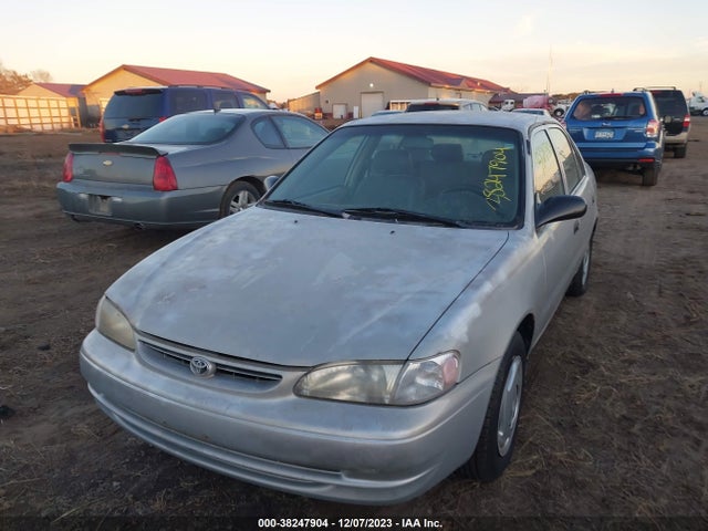 2000 TOYOTA COROLLA VE VIN: 2T1BR12EXYC288558