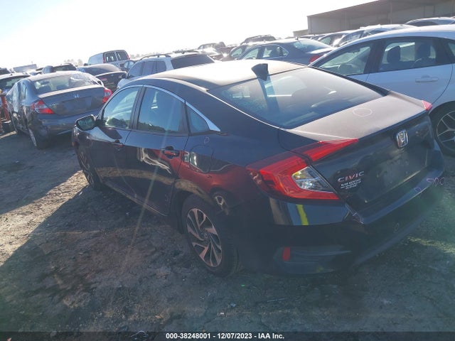 2018 HONDA CIVIC EX VIN: 2HGFC2F74JH558580