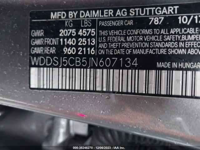 2018 MERCEDES-BENZ AMG CLA 45 WDDSJ5CB5JN607134 Photo 8
