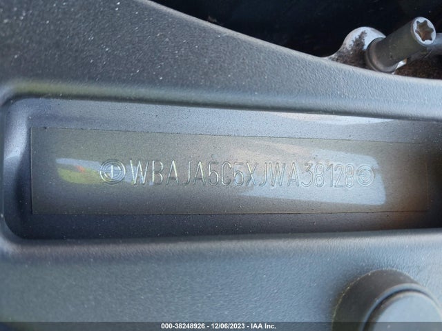 BMW 530I 2018 WBAJA5C5XJWA38128 Image 9