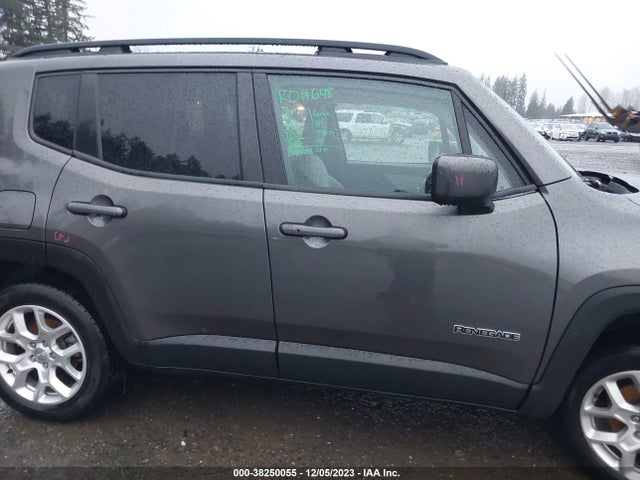 2017 JEEP RENEGADE LATITUDE 4X4 VIN: ZACCJBBB2HPE44541