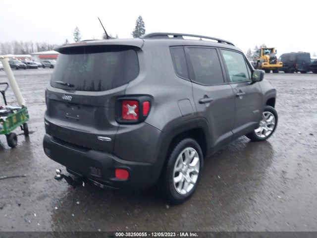 2017 JEEP RENEGADE LATITUDE 4X4 VIN: ZACCJBBB2HPE44541