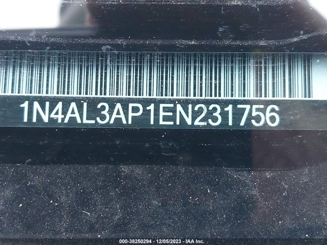 Nissan Altima 2.5 Sl 2014 1N4AL3AP1EN231756 Image 9