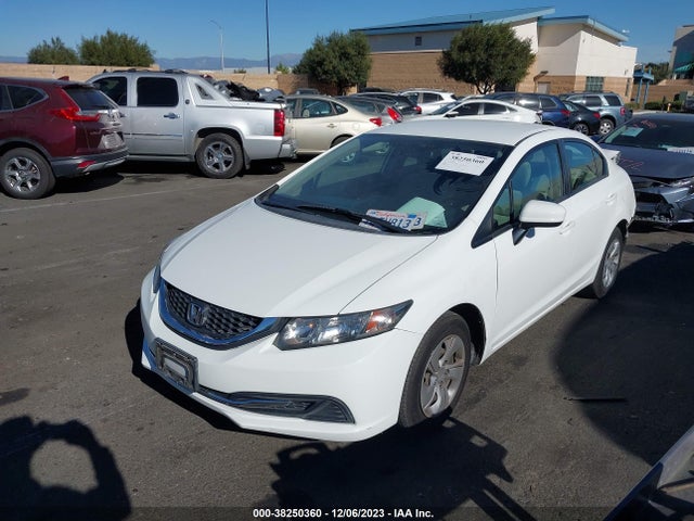 Honda Civic Lx 2015 19XFB2F54FE250960 Image 2