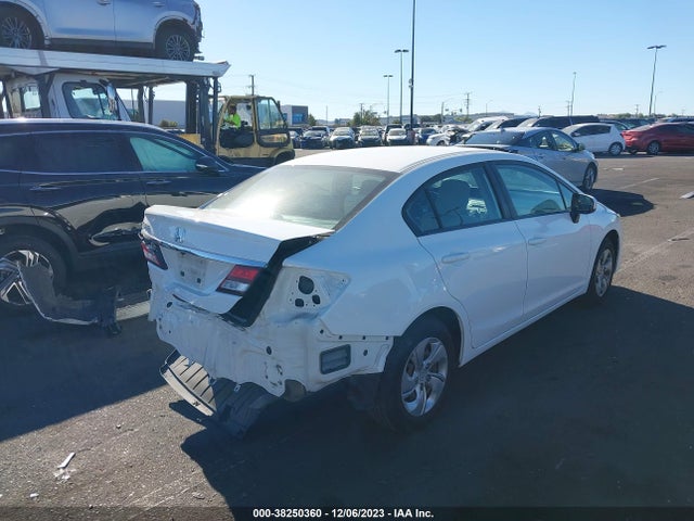 Honda Civic Lx 2015 19XFB2F54FE250960 Image 4
