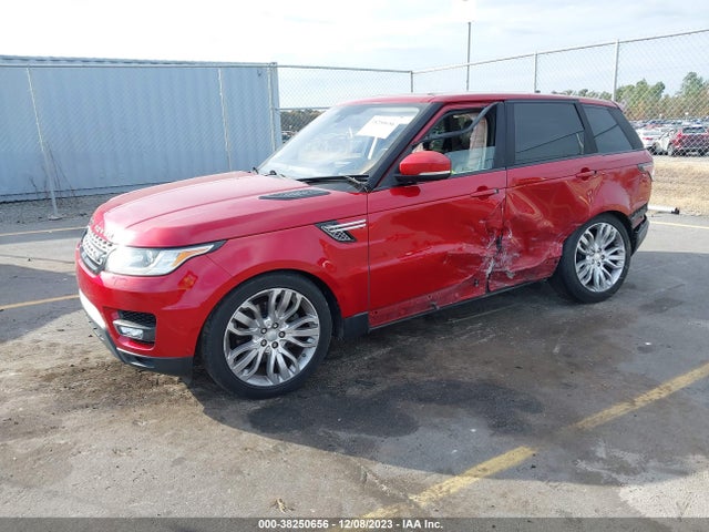 2016 LAND ROVER RANGE ROVER SPORT 3.0L V6 SUPERCHARGED HSE VIN: SALWR2VF5GA636757