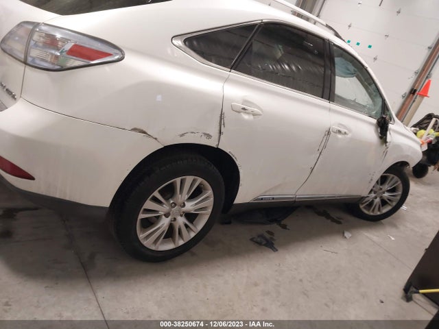 2010 LEXUS RX 450H VIN: JTJBC1BA5A2400506