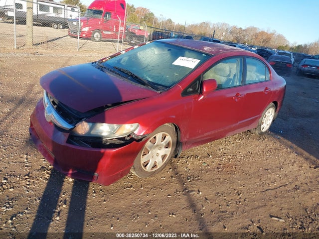 2010 HONDA CIVIC LX VIN: 2HGFA1F52AH550878