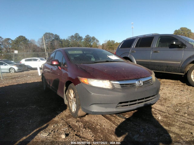 2012 HONDA CIVIC EX VIN: 2HGFB2F85CH532049