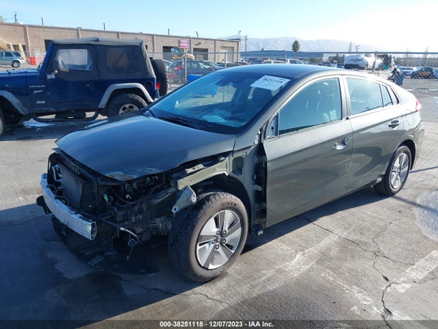 2020 HYUNDAI IONIQ HYBRID BLUE VIN: KMHC65LC6LU228639