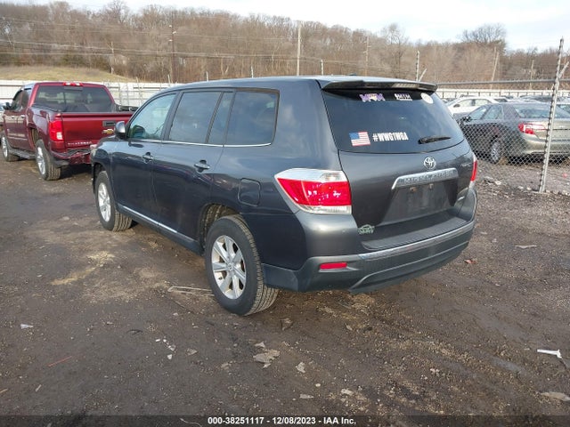2012 TOYOTA HIGHLANDER SE VIN: 5TDBK3EH4CS110151