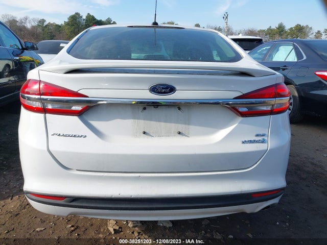 2018 FORD FUSION HYBRID SE VIN: 3FA6P0LU2JR169271