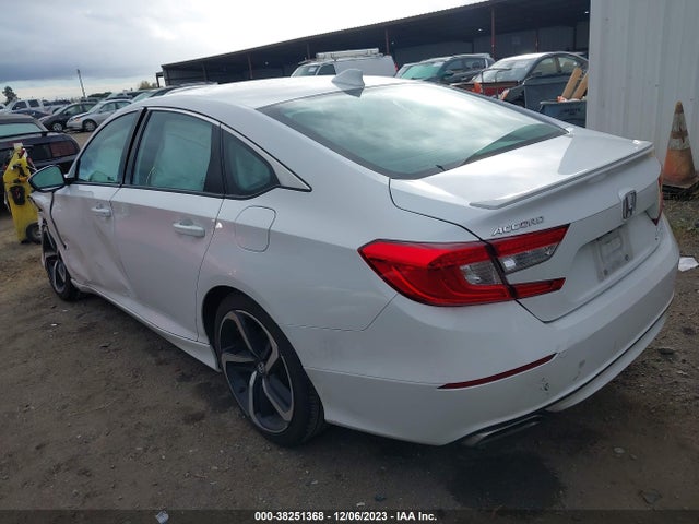 2019 HONDA ACCORD SPORT VIN: 1HGCV1F33KA016438