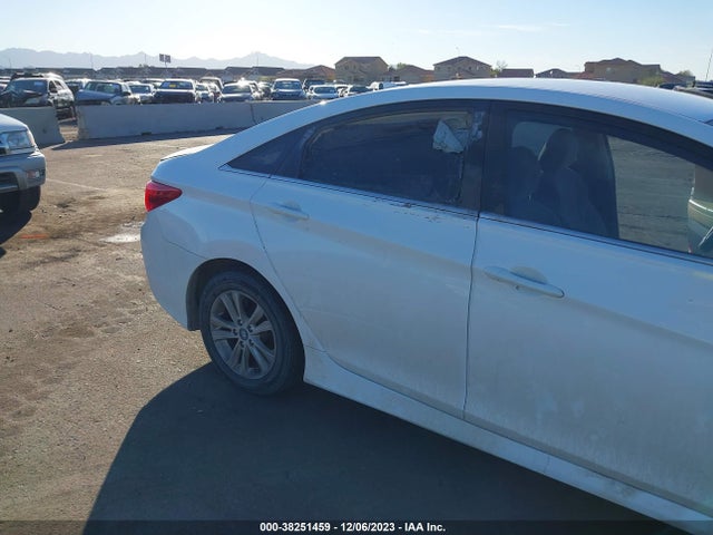 2014 HYUNDAI SONATA GLS VIN: 5NPEB4AC6EH943665