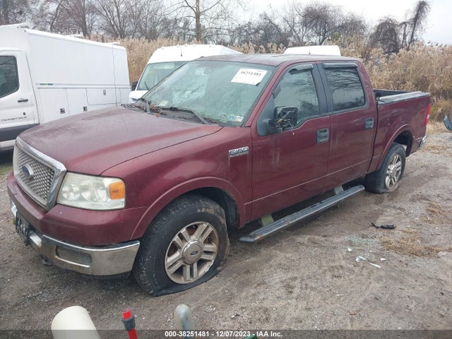 2005 FORD F-150 VIN: 1FTPW14515FB35548