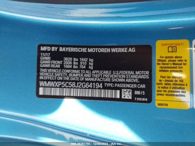 2018 MINI HARDTOP WMWXP5C58J2G64194 Photo 8
