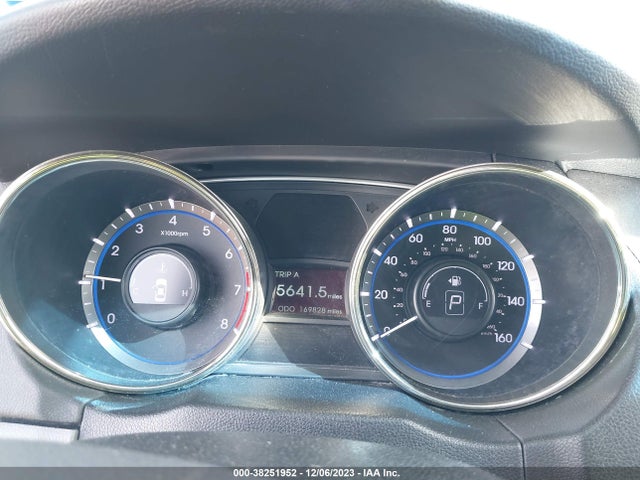 2012 HYUNDAI SONATA GLS VIN: 5NPEB4AC8CH498987