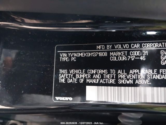 YV140MEK0H1371808 Volvo V60 T5 Premier