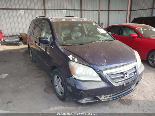 2006 HONDA ODYSSEY EX-L VIN: 5FNRL38766B112622