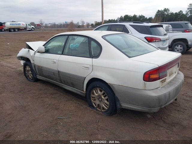 2002 SUBARU LEGACY OUTBACK VIN: 4S3BE896127200704