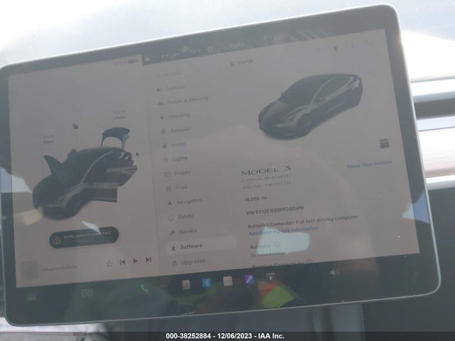 2023 TESLA MODEL 3 5YJ3E1EB8PF390419 Photo 6