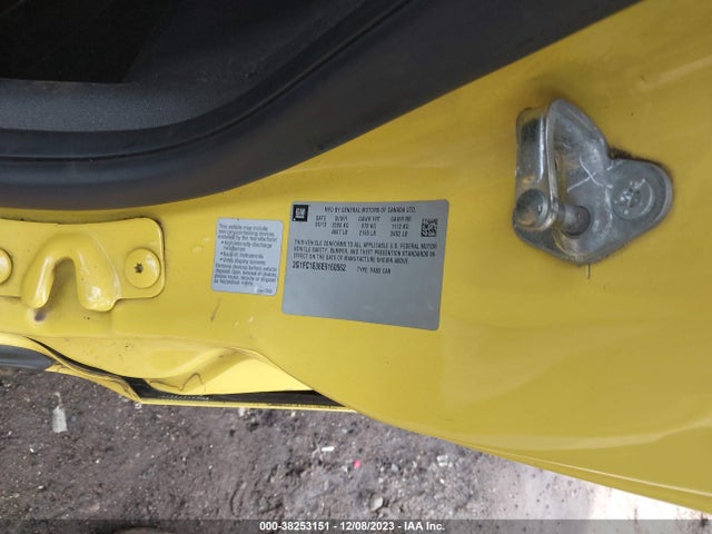 Chevrolet Camaro 2lt 2014 2G1FC1E36E9160562 Image 9