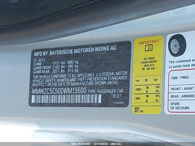 2013 MINI COUNTRYMAN WMWZC5C50DWM15600 Photo 8