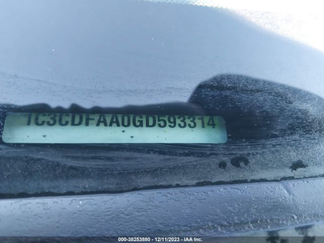 1C3CDFAA0GD593314 Dodge DART SE